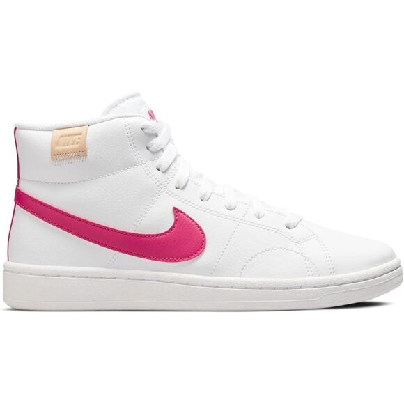 Nike Women's Court Royale 2 Mid White Rush Pink White Onyx Size 9.5 - Brand New - Picture 3 of 5